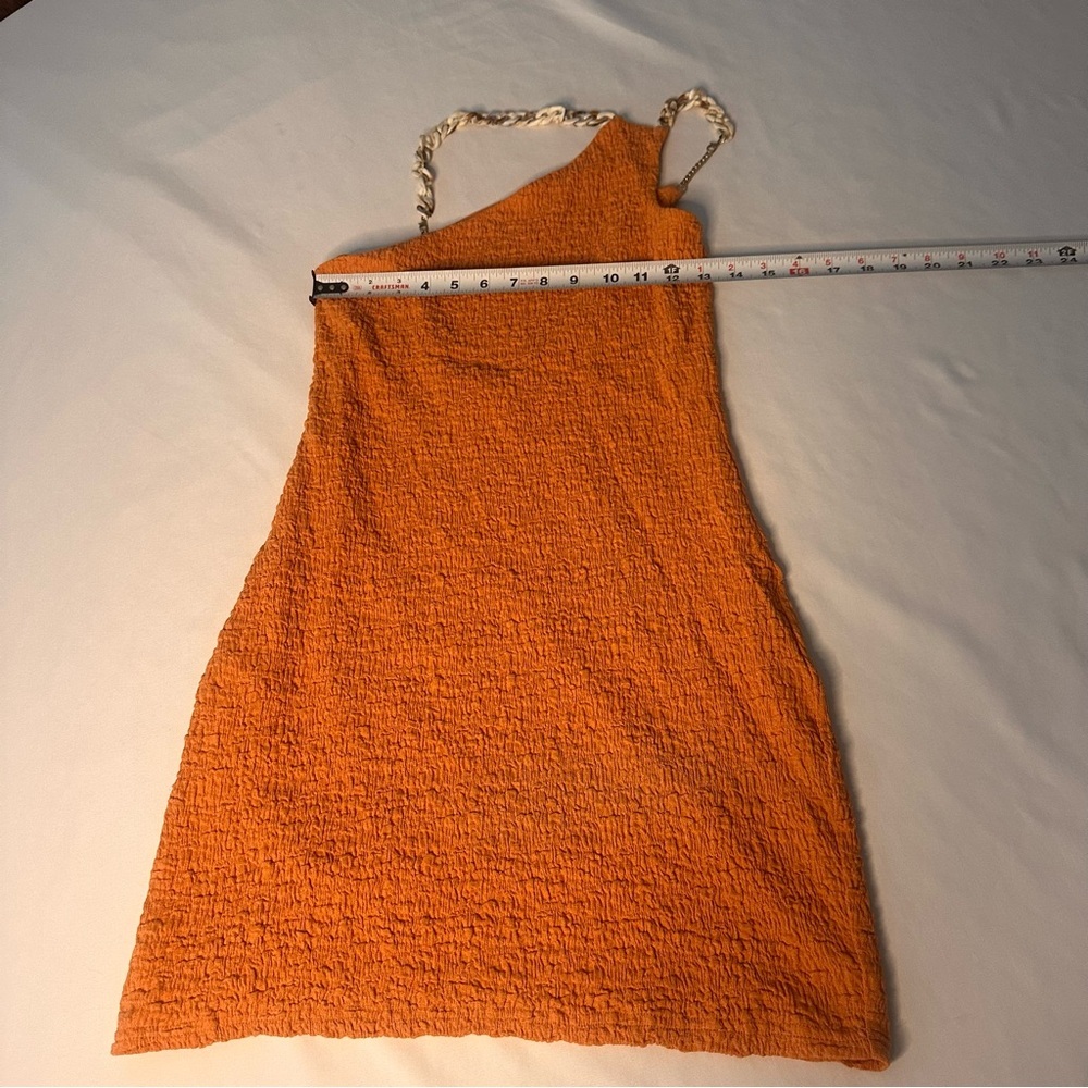 Camila Coelho Ursula Peach One Shoulder Bodycon Dress Revolve Size Small - Picture 6 of 11